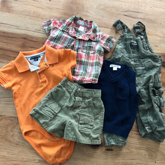 lot of baby boy clothes